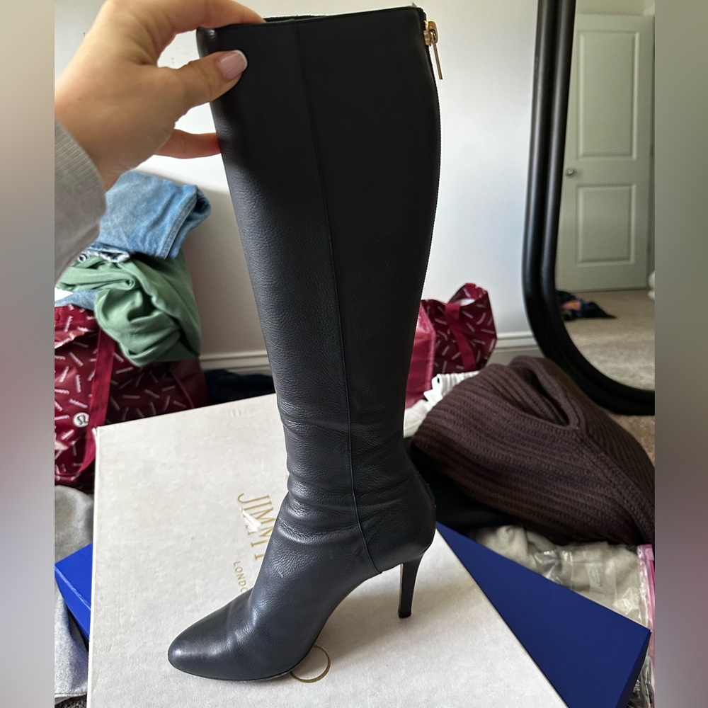Jimmy choo Leather Knee-High Boots